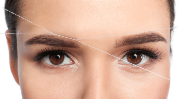 Picture of threading at Bianka Beaute, Bath